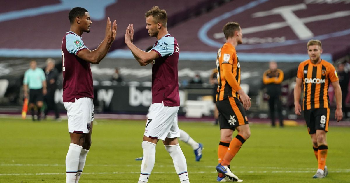 Дубль, два асисти і максимальна оцінка: Ярмоленко допоміг "Вест Хему" виграти матч Кубка ліги