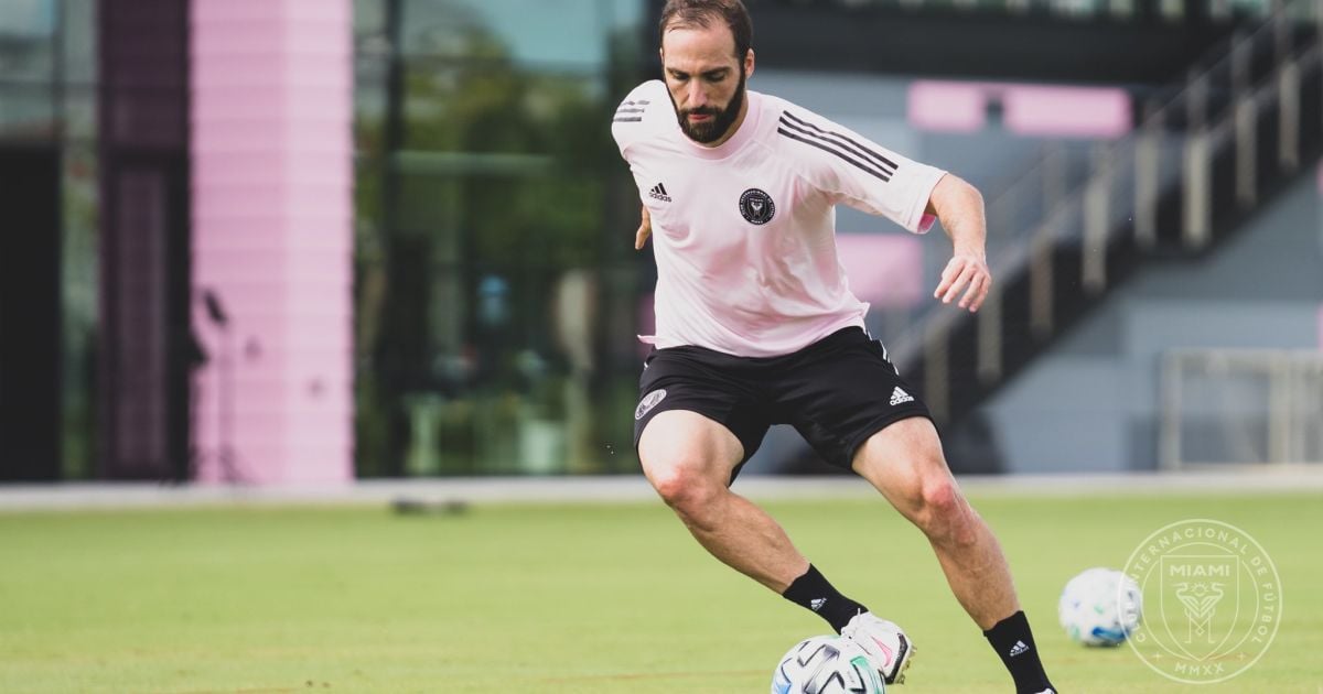 Гонсало Ігуаїн вже тренується з "Інтером Маямі"