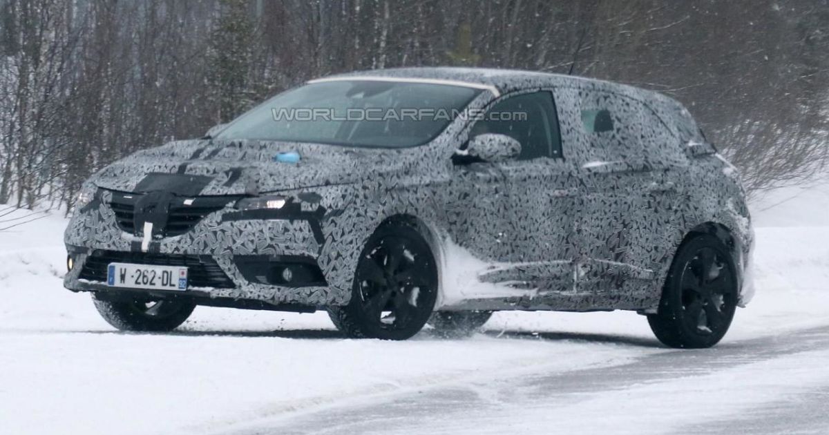 Французы вывели на тесты новый Renault Megane