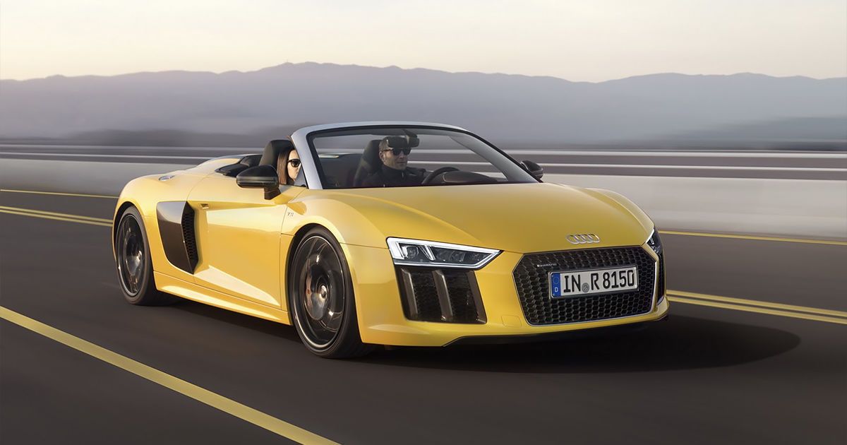 Audi представила открытую модификацию R8 Spyder