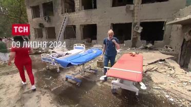 Головне за 9 липня: розбір завалів після ударів ракетами, Байден про Охматдит, неймовірна спека