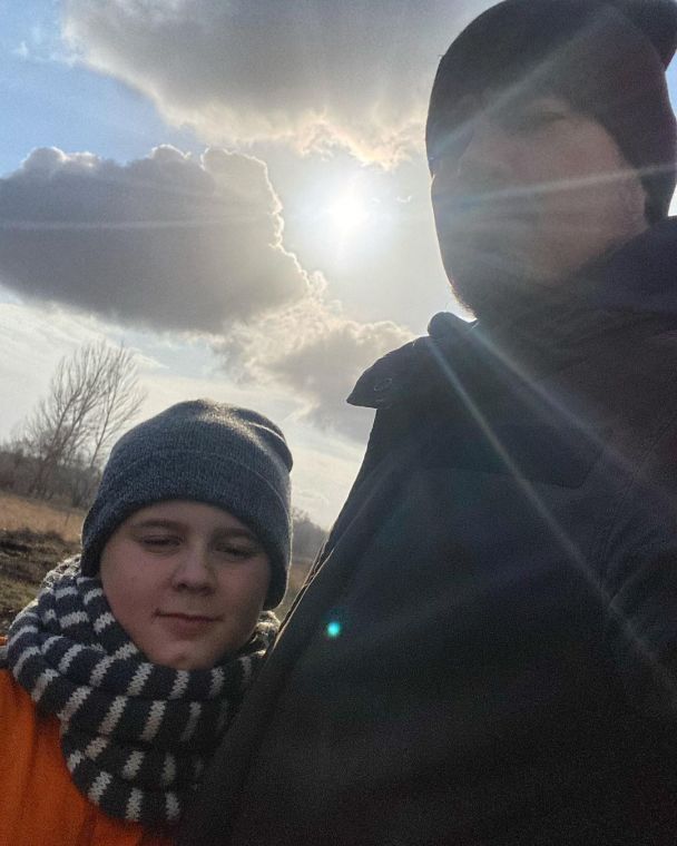 Фагот із сином / © instagram.com/fahot