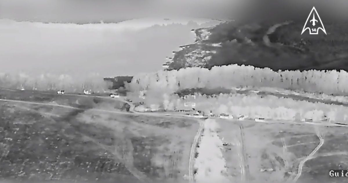 Колона армії РФ