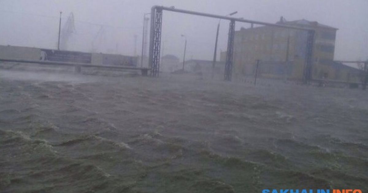На Сахалине бушует непогода / © sakhalin.info