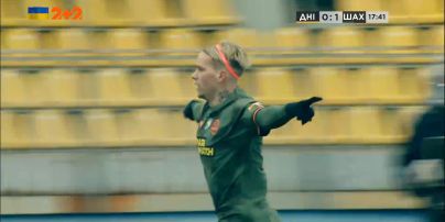 "Днепр-1" – "Шахтёр" – 0:1 - Гол Михаила Мудрика (17')