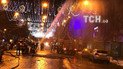 У центрі Києва палає будинок