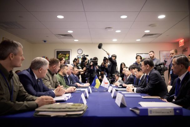 President of Ukraine Volodymyr Zelenskyy at a meeting with the bipartisan delegation of the US Congress / Photo: Office of the President of Ukraine / © Офіс президента України