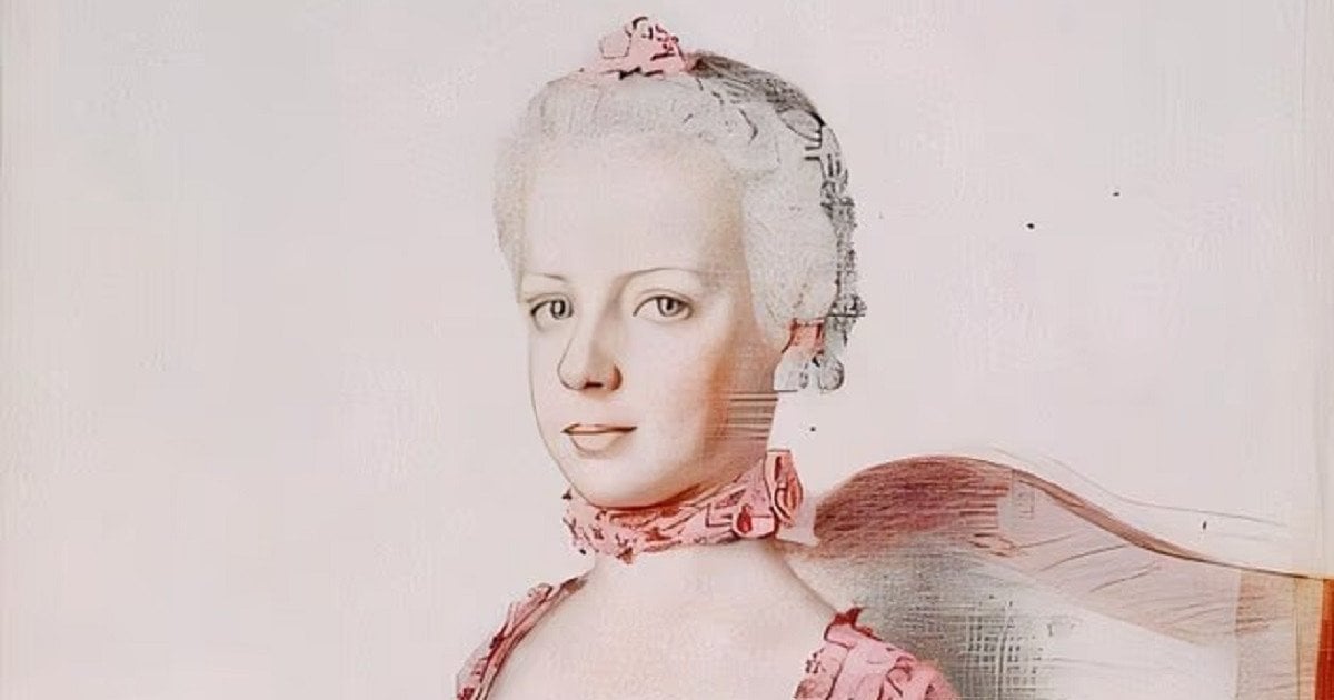 Самая известная акварель, написанная в 1762 году женевским художником Жаном-Этьеном Лиотаром