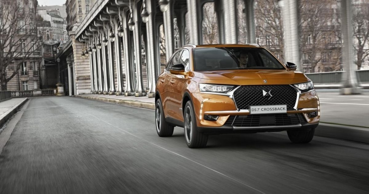 Французы официально представили премиальный вседорожник DS 7 Crossback
