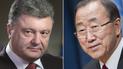 Порошенко закликав допомогти генсека ООН звільнити Савченко
