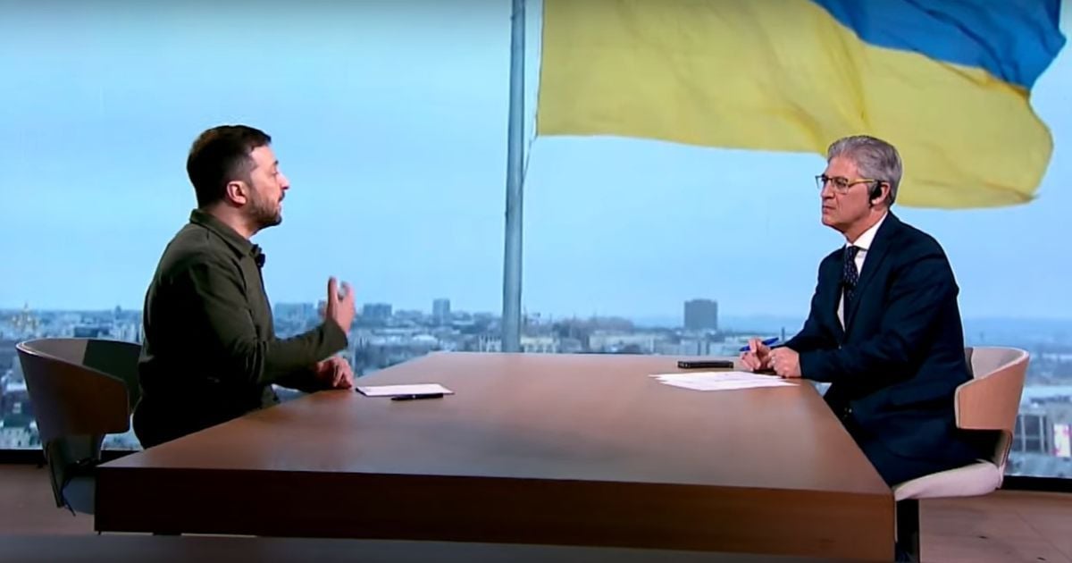 Президент Украины Владимир Зеленский дал интервью итальянскому телеканалу RaiNews24