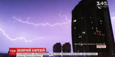 Один человек погиб и еще один травмирован: на Киевщине пронесся ураган
