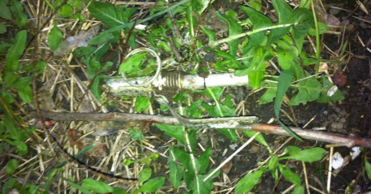 гранати біля школи в Краматорську_3 / © Краматорський відділ поліції