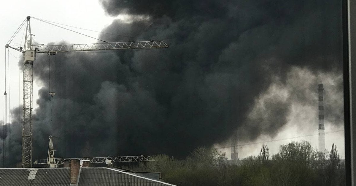 Атака на Луцьк 1 квітня.