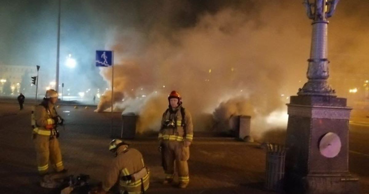 Кличко розповів деталі пожежі під землею на Хрещатику