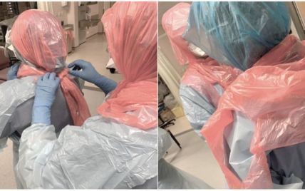 Защитные костюмы из мусорных мешков: медик рассказала о состоянии больниц в Британии из-за COVID-19