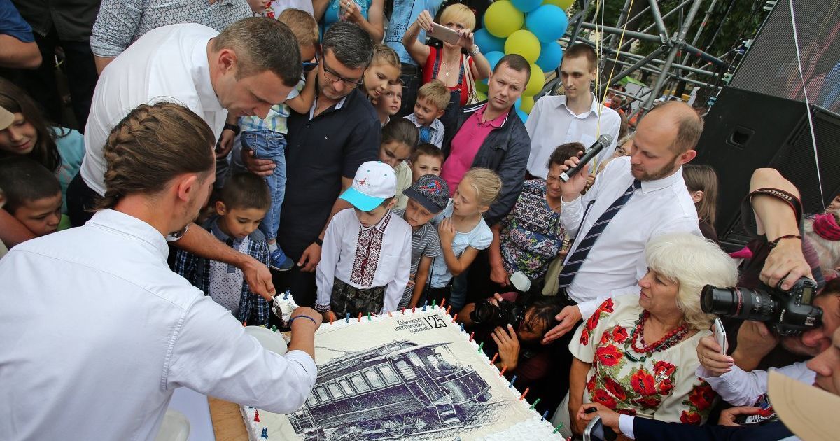 парад трамваїв у Києві_9 / © УНИАН