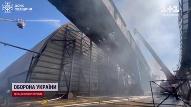 На Одещині горіли склади з зерном на експорт! Яка причина пожежі?