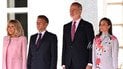 Бріжит Макрон, Еммануель Макрон, король Філіп VI та королева Летиція