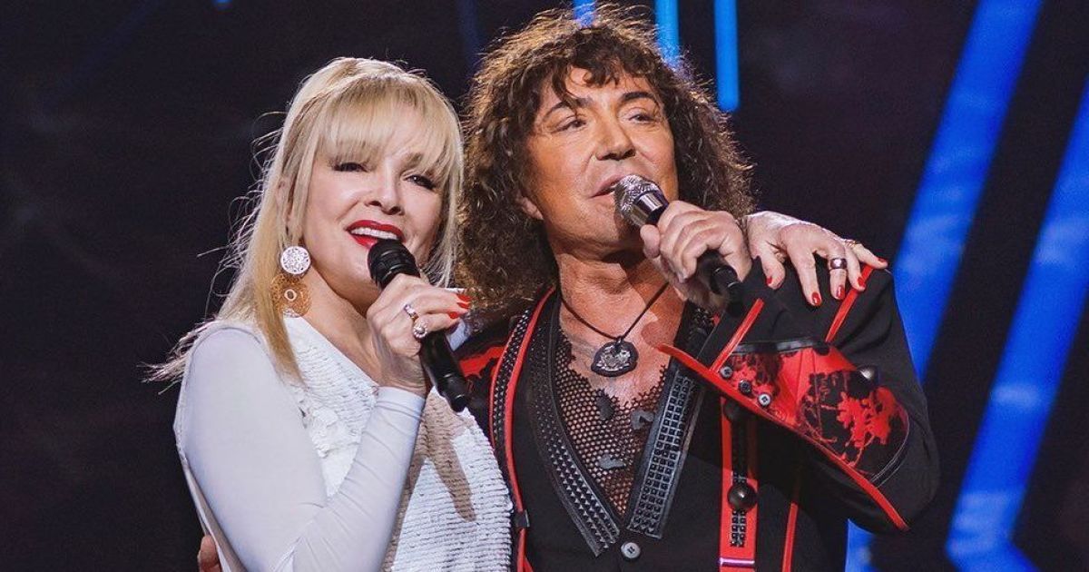 Лайма Вайкуле та Валерій Леонтьєв