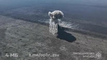 Українські бійці атакували ворога FPV-дронами