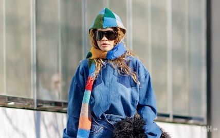 В луке от Лилии Литковской: певицу Риту Ору сфотографировали в стильном джинсовом образе
