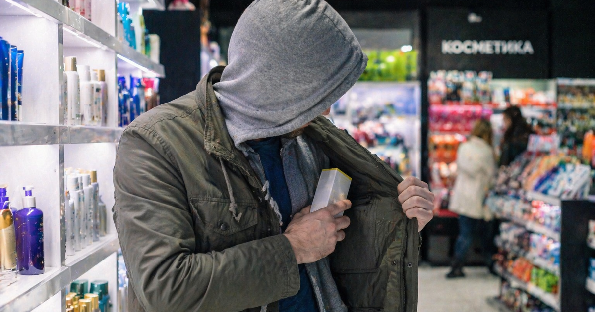 Кража косметики в магазине / Иллюстративное фото