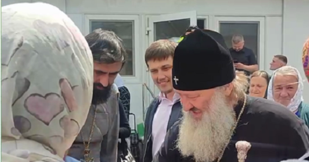 Митрополит Павел в Лавре по истечении срока домашнего ареста