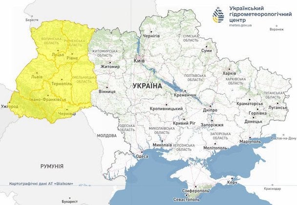 Синоптики попереджають про туман у західних областях 16 вересня / © Укргідрометцентр