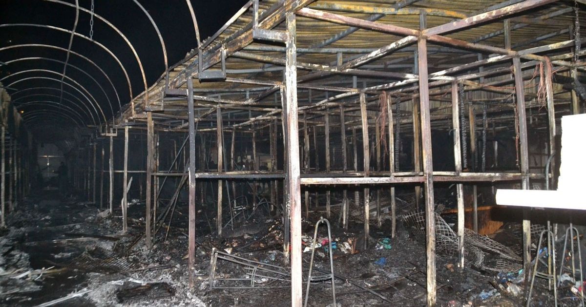 пожежа на ринку в Одесі_8 / © Думская