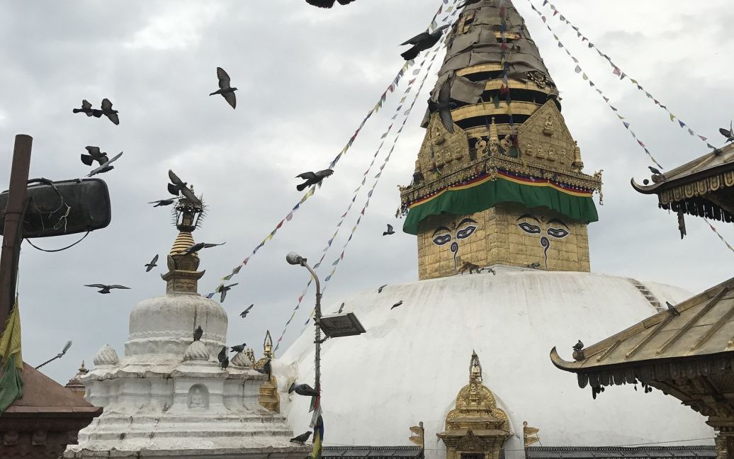 Храм Сваямбунатх у Катманду, більше відомий як Храм Мавп. / © visualhunt.com