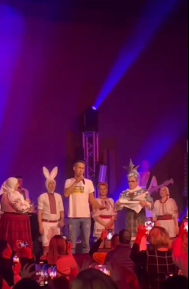 Alexey Panin at the concert of Verka Serduchka / ©