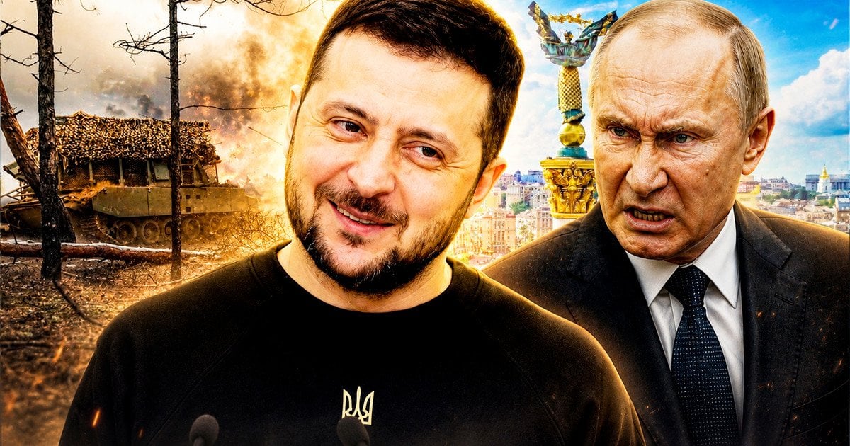 Зеленський та Путін