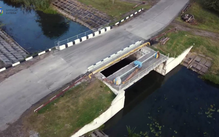 В Киевской области отремонтировали еще один разрушенный мост (видео)