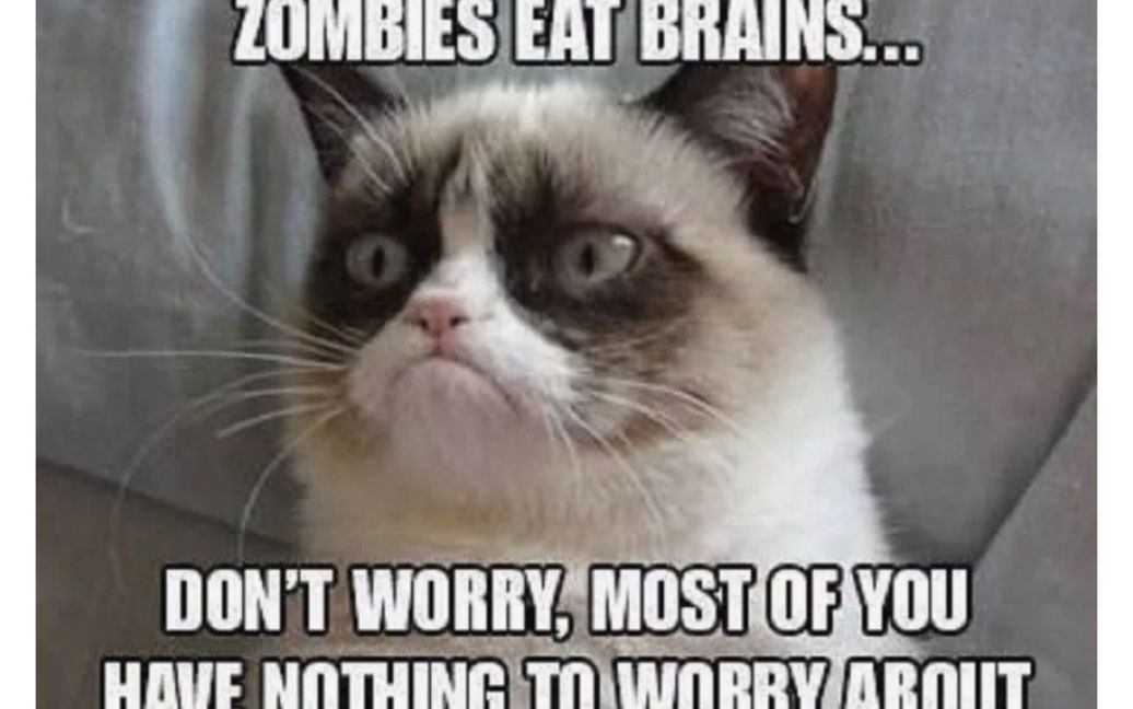 "Зомбі їдять мозок. Не переживайте, більшості з вас немає чого боятися" / © 
