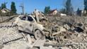 Rescuers showed the consequences of a Russia’s missile strike in the Odesa region (photo)