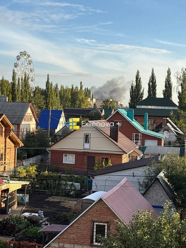 Дым после атаки по Стерлитмаку