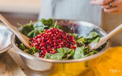 Салат с гранатом и лавашем: рецепт легкого и полезного блюда