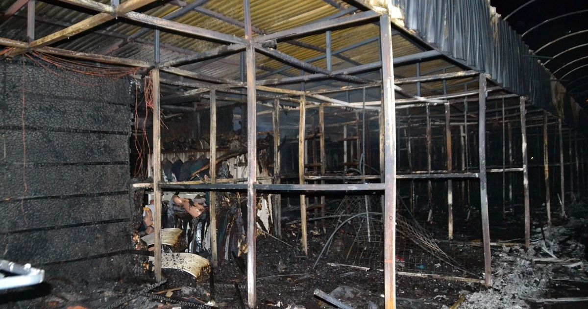 пожежа на ринку в Одесі_20 / © Думская