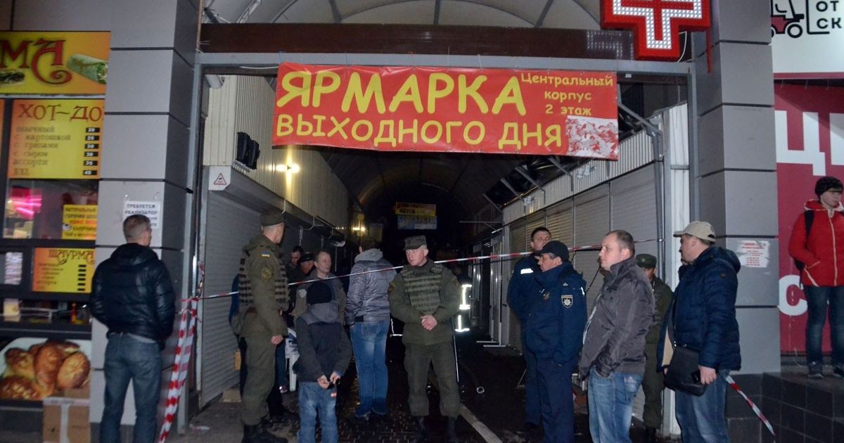 пожежа на ринку в Одесі_12 / © Думская