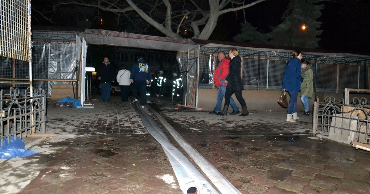 пожежа на ринку в Одесі_18 / © Думская