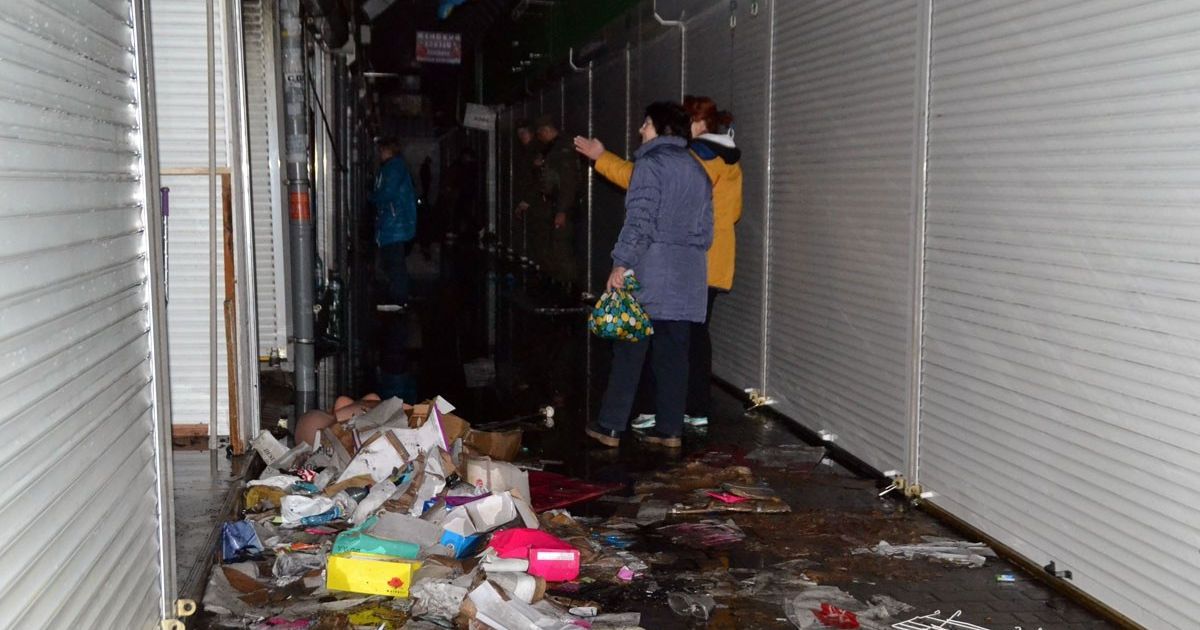 пожежа на ринку в Одесі_25 / © Думская