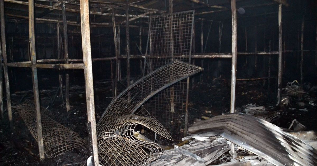 пожежа на ринку в Одесі_27 / © Думская