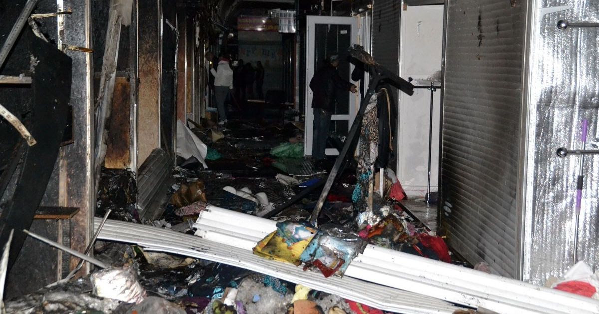 пожежа на ринку в Одесі_24 / © Думская