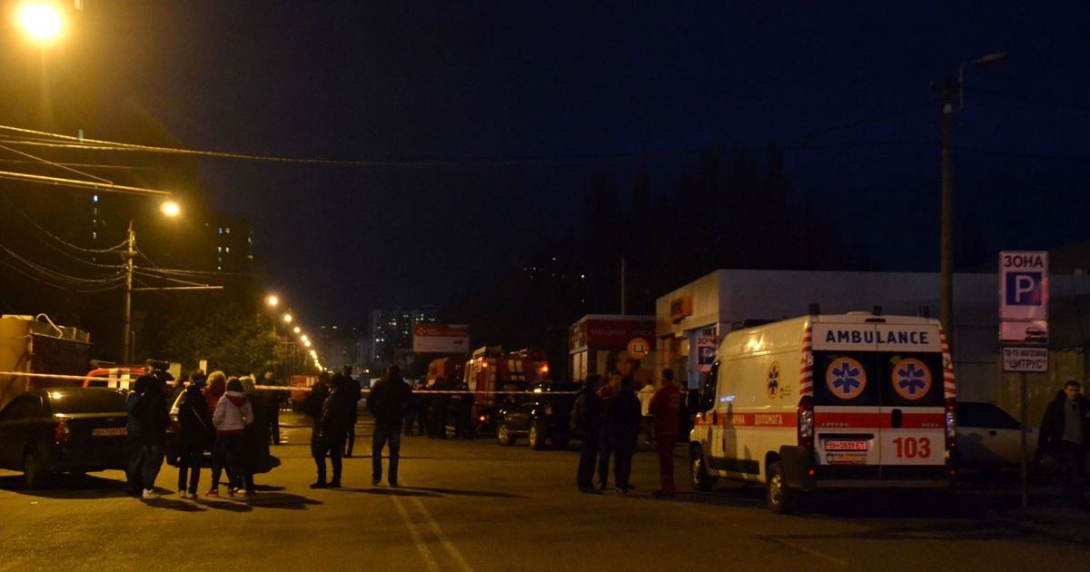 пожежа на ринку в Одесі_21 / © Думская