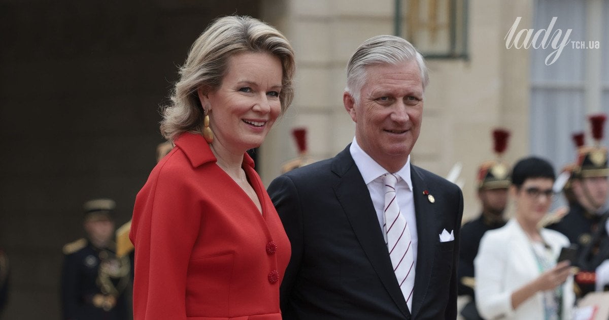 Королева Матильда та король Філіп у Парижі