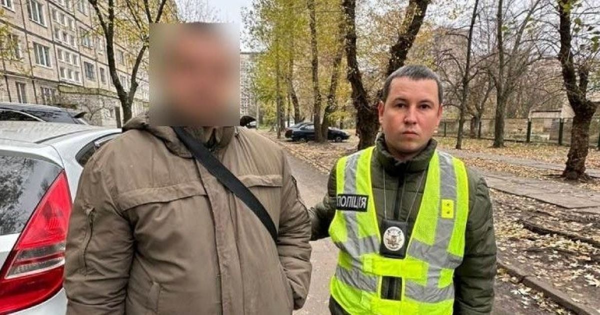 Мужчина, задержанный в Киеве из-за обиды женщины с ребенком