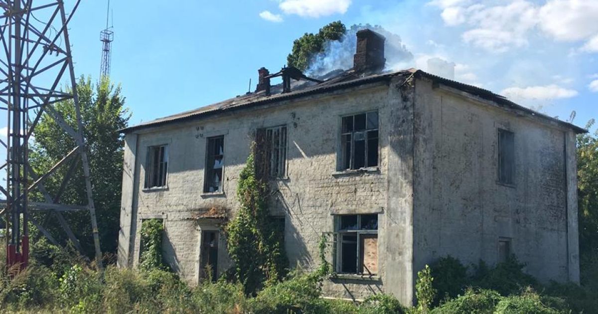 Пожежа на Червоноармійській_5 / © Фото Валерии Ковалинской/ТСН