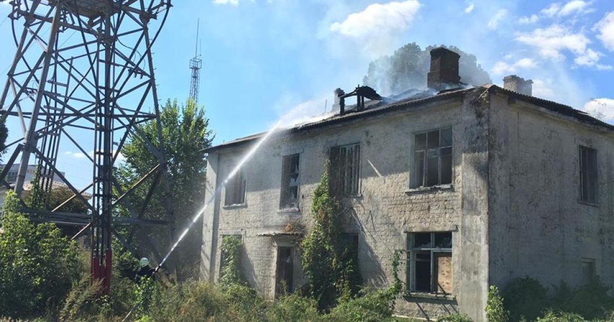 Пожежа на Червоноармійській_6 / © Фото Валерии Ковалинской/ТСН