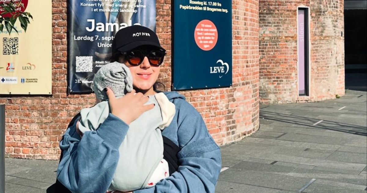 Джамала с сыном